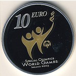 Ireland, 10 euro, 2003
