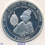 Острова Питкэрн, 5 долларов (1997 г.)