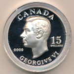 Canada, 15 dollars, 2009