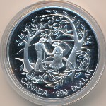 Canada, 1 dollar, 1999