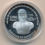 Камбоджа, 3000 риель (2004 г.)