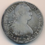 Mexico, 8 reales, 1791–1808