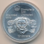 Canada, 10 dollars, 1974