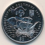 Либерия, 1 доллар (1999 г.)
