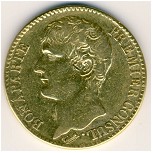 France, 40 francs, 1803–1804