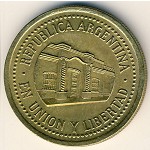 Argentina, 50 centavos, 1992–2010