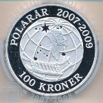 Denmark, 100 kroner, 2008