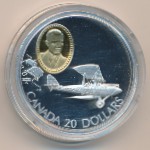 Canada, 20 dollars, 1992