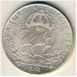 Sweden, 2 kronor, 1938