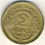 Франция, 2 франка (1931–1941 г.)