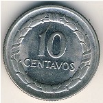Колумбия, 10 сентаво (1967–1969 г.)