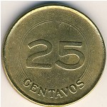 Колумбия, 25 сентаво (1979–1980 г.)