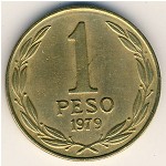 Chile, 1 peso, 1978–1979
