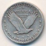 USA, Quarter dollar, 1917–1930
