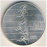 Finland, 10 markkaa, 1971