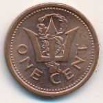 Барбадос, 1 цент (2008–2012 г.)