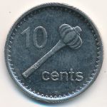 Fiji, 10 cents, 2009–2010