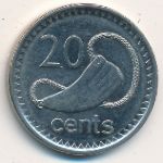 Фиджи, 20 центов (2009–2010 г.)