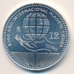 Spain, 12 euro, 2008