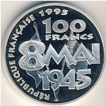 France, 100 francs, 1995