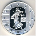 Франция, 1 1/2 евро (2003 г.)