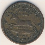 США, 1 цент (1837 г.)