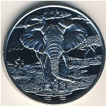 Sierra Leone, 1 dollar, 2007