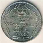 Jamaica, 5 shillings, 1966