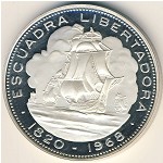 Chile, 10 pesos, 1968