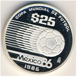 Мексика, 25 песо (1985 г.)