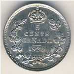 Канада, 5 центов (1920–1921 г.)