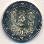 Люксембург, 2 евро (2012 г.)