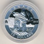 Canada, 10 dollars, 2013