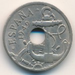 Spain, 50 centimos, 1949