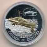 Canada, 20 dollars, 2003