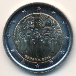 Spain, 2 euro, 2010