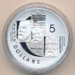 Australia, 5 dollars, 2001