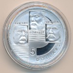 Australia, 5 dollars, 2001