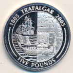 Gibraltar, 5 pounds, 2005