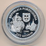 Португалия, 200 эскудо (1996 г.)