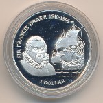 Острова Кука, 1 доллар (1996 г.)