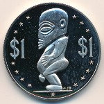 Cook Islands, 1 dollar, 1978
