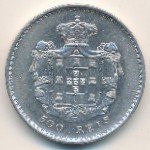 Portugal, 500 reis, 1837–1853
