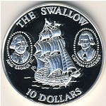 Solomon Islands, 10 dollars, 1994