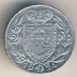 Лихтенштейн, 2 франка (1924 г.)