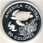 Costa Rica, 50 colones, 1974