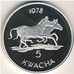 Malawi, 5 kwacha, 1978