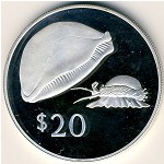 Fiji, 20 dollars, 1978