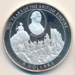 Соломоновы острова, 5 долларов (1996 г.)