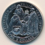 New Zealand, 5 dollars, 1997